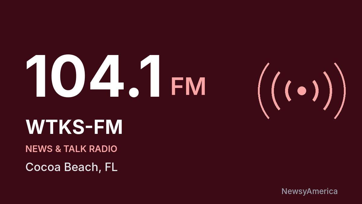 WTKS-FM 104.1 FM – Cocoa Beach