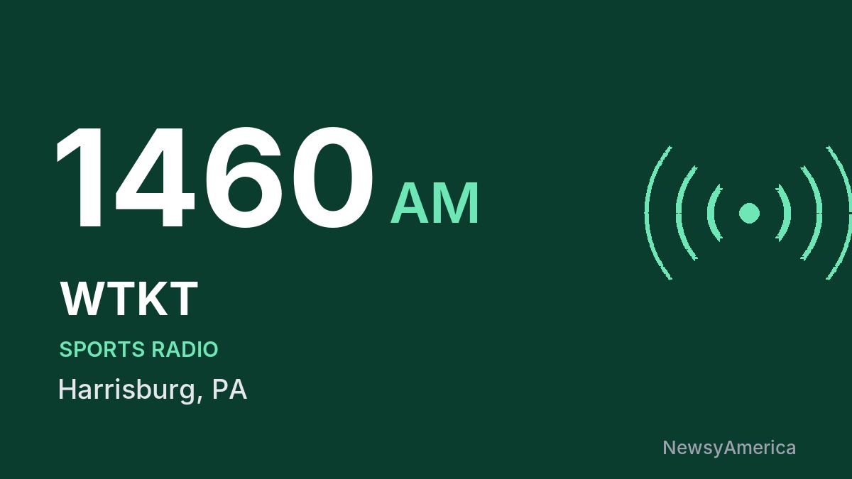 WTKT 1460 AM – Harrisburg