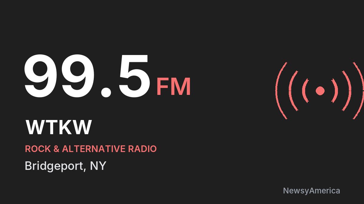 WTKW 99.5 FM – Bridgeport