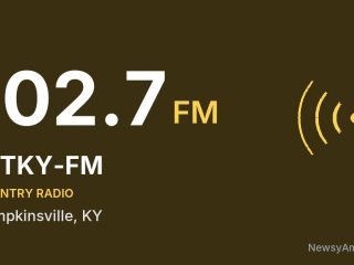 WTKY-FM 102.7 FM, Tompkinsville, KY
