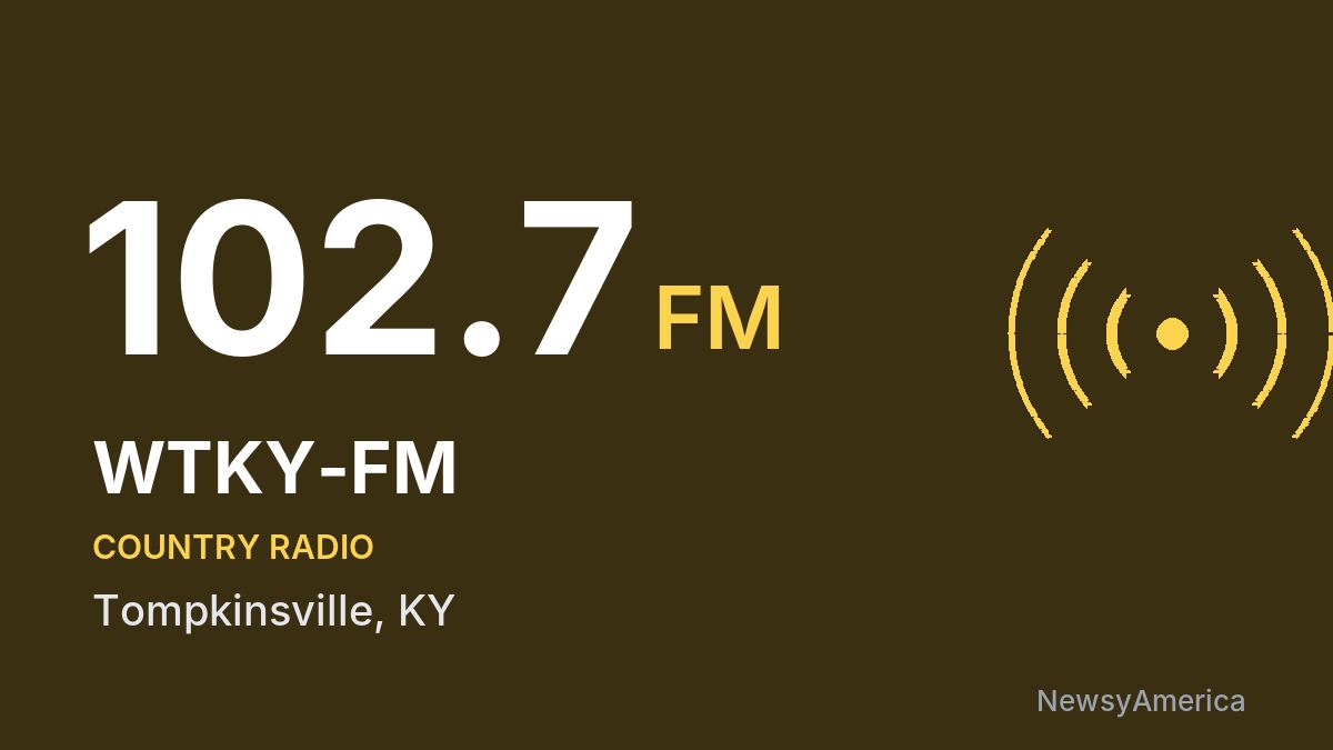 WTKY-FM 102.7 FM – Tompkinsville