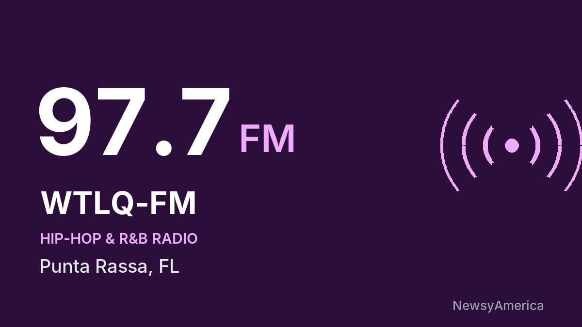 WTLQ-FM 97.7 FM – Punta Rassa