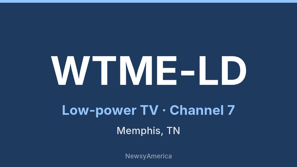 WTME-LD – Channel 7 Memphis