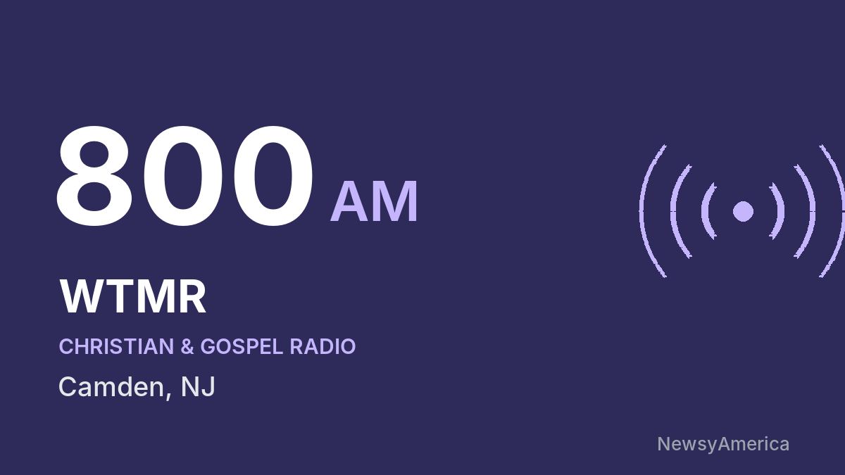 WTMR 800 AM – Camden