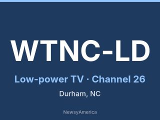 WTNC-LD channel 26, Durham, NC