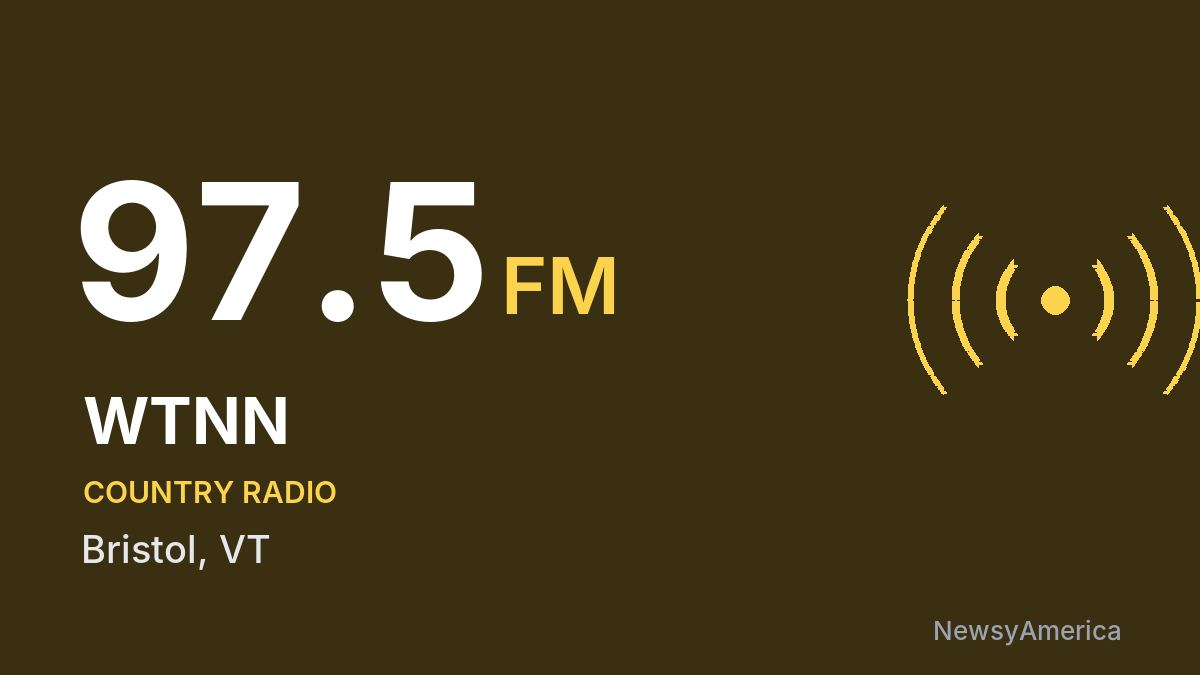 WTNN 97.5 FM – Bristol