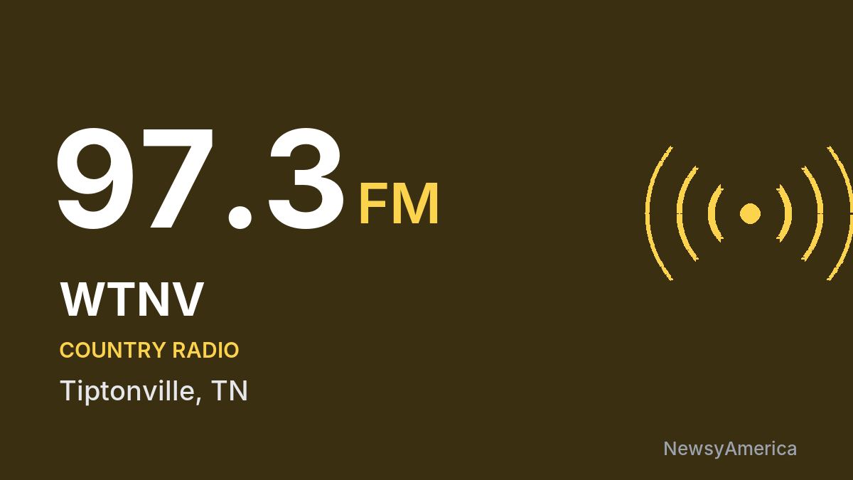 WTNV 97.3 FM – Tiptonville
