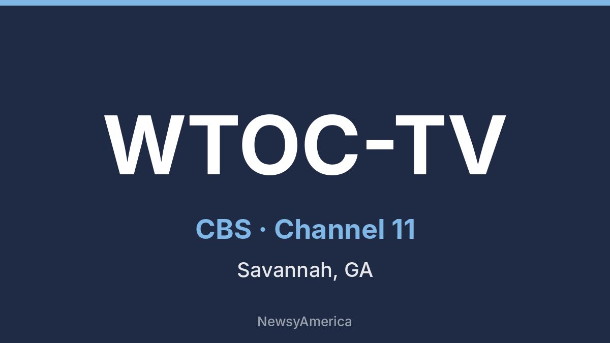 WTOC-TV – CBS 11 Savannah