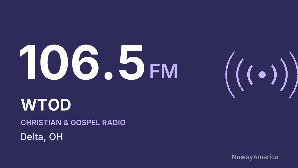 WTOD 106.5 FM – Delta