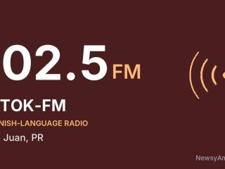 WTOK-FM 102.5 FM, San Juan, PR