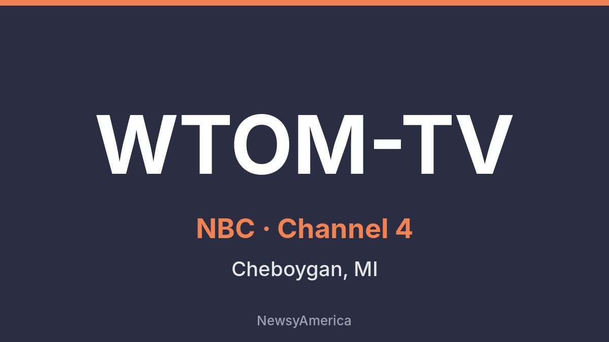 WTOM-TV – NBC 4 Traverse City