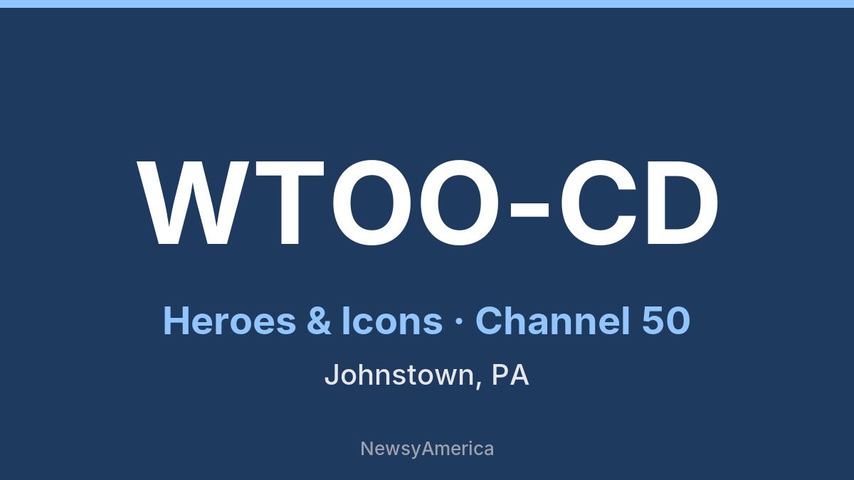 WTOO-CD – Heroes & Icons 50 Philadelphia