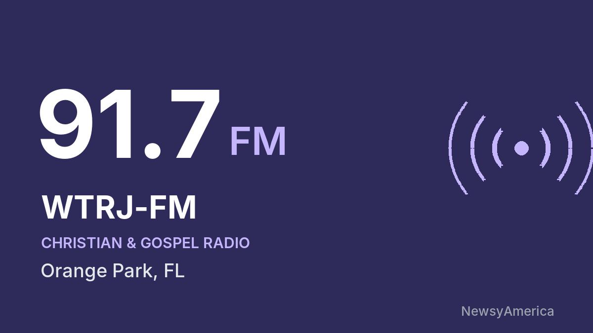 WTRJ-FM 91.7 FM – Orange Park