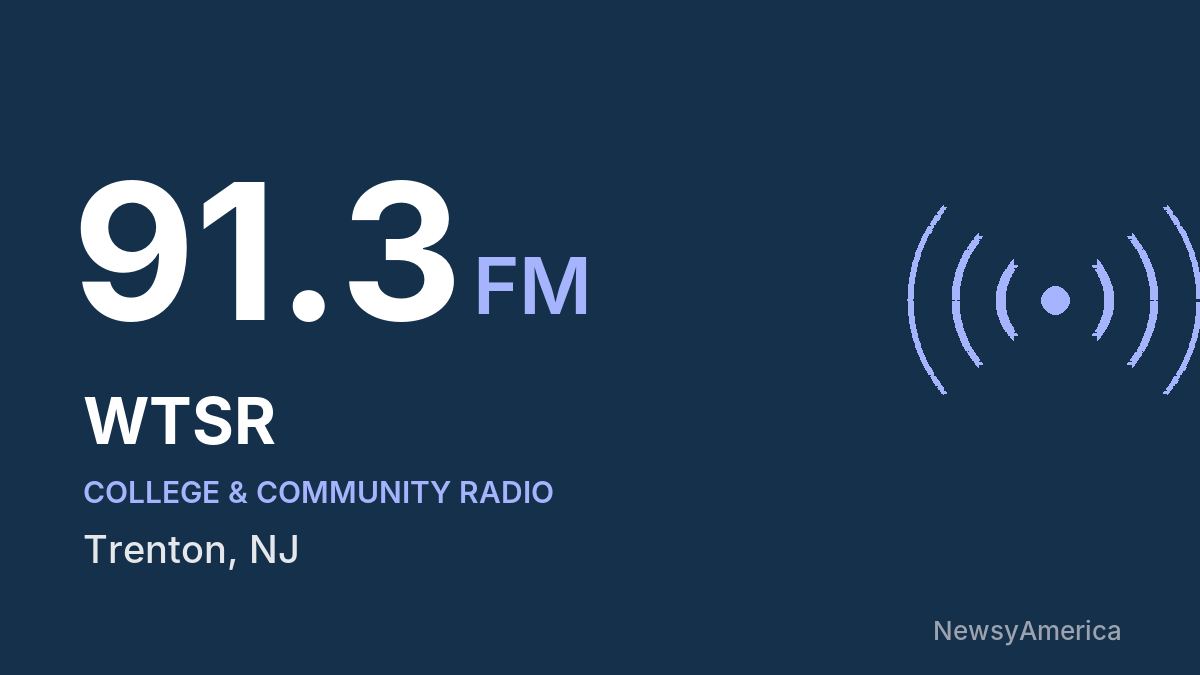 WTSR 91.3 FM – Trenton