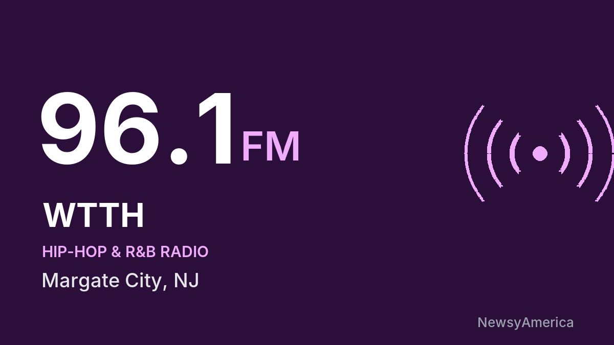 WTTH 96.1 FM – Margate City