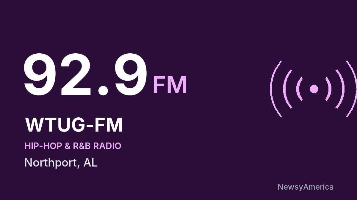 WTUG-FM 92.9 FM – Northport