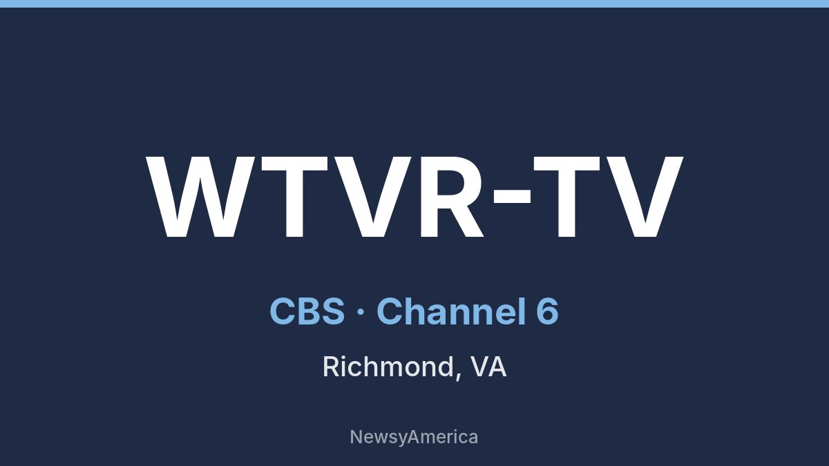WTVR-TV – CBS 6 Richmond