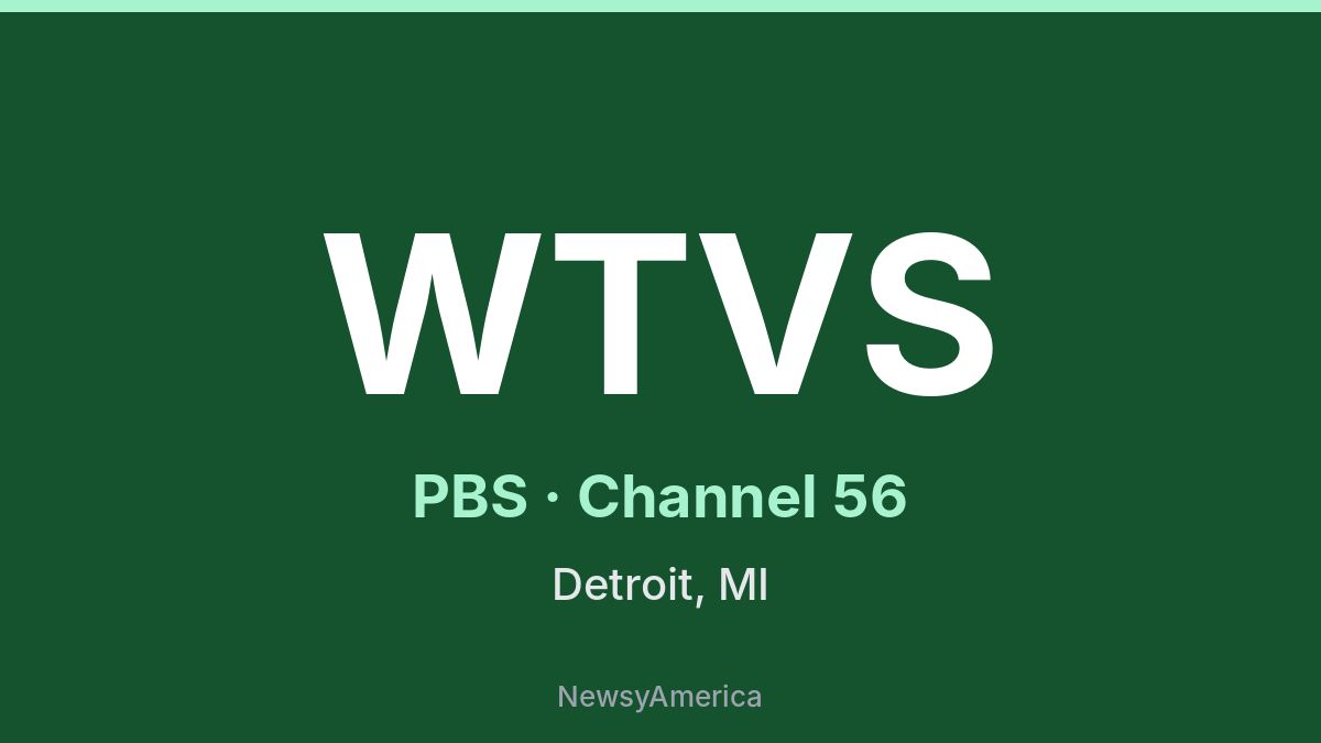 WTVS – PBS 56 Detroit