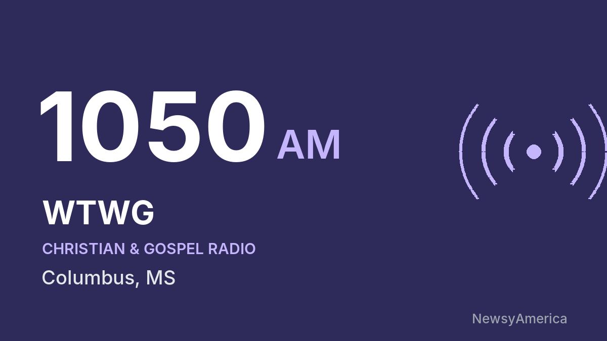 WTWG 1050 AM – Columbus