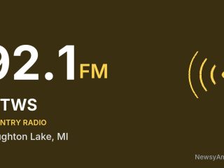 WTWS 92.1 FM, Houghton Lake, MI