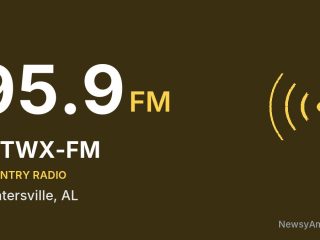 WTWX-FM 95.9 FM, Guntersville, AL
