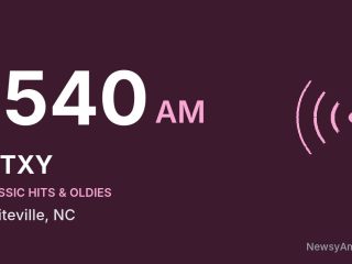 WTXY 1540 AM, Whiteville, NC