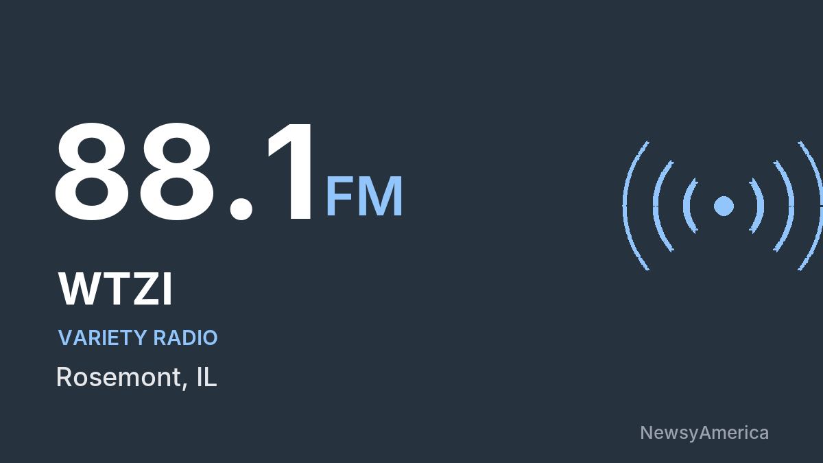 WTZI 88.1 FM – Rosemont