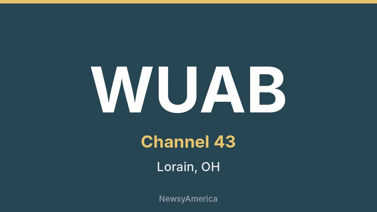 WUAB – Channel 43 Cleveland