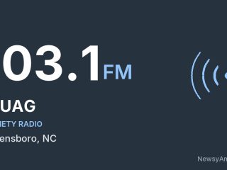 WUAG 103.1 FM, Greensboro, NC