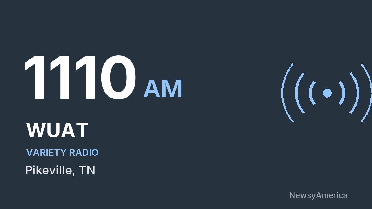 WUAT 1110 AM – Pikeville