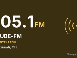 WUBE-FM 105.1 FM, Cincinnati, OH