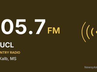 WUCL 105.7 FM, De Kalb, MS