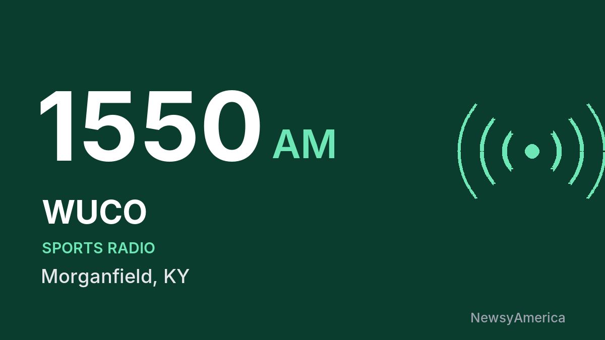WUCO 1550 AM – Morganfield