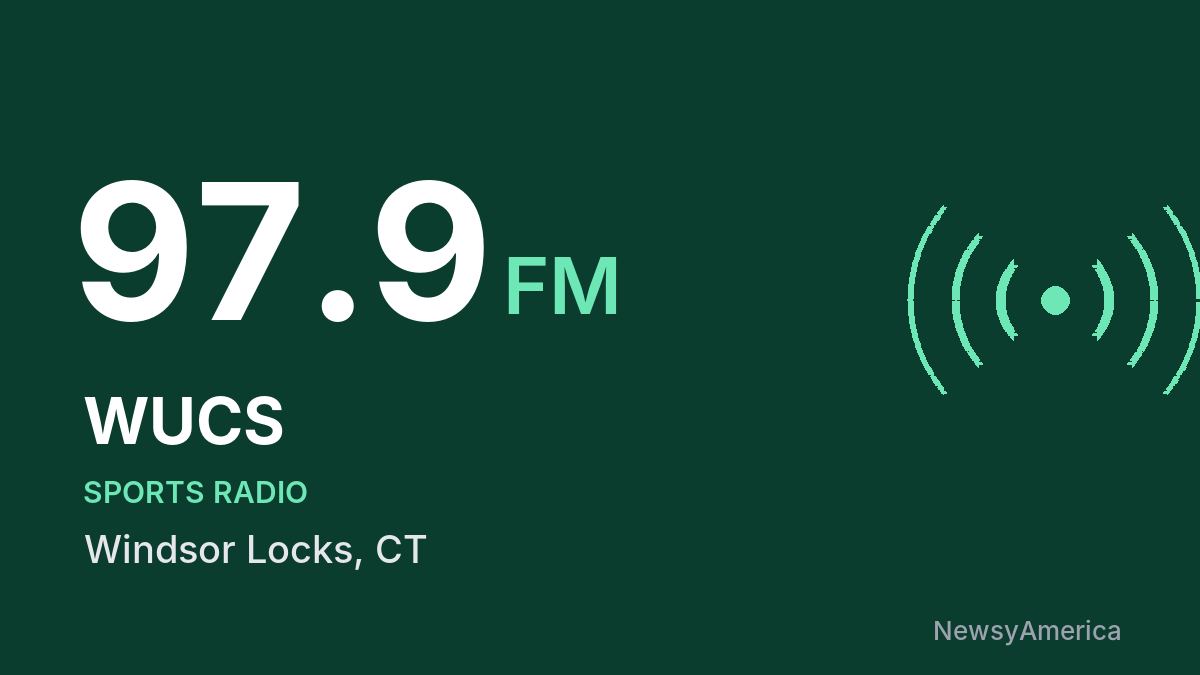 WUCS 97.9 FM – Windsor Locks