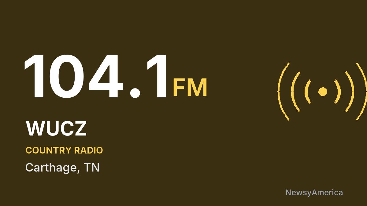 WUCZ 104.1 FM – Carthage