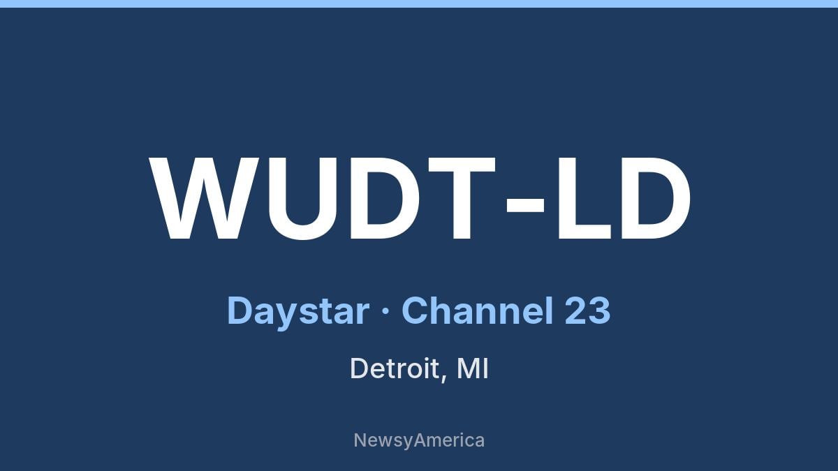 WUDT-LD – Daystar 23 Detroit