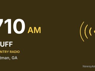 WUFF 710 AM, Eastman, GA