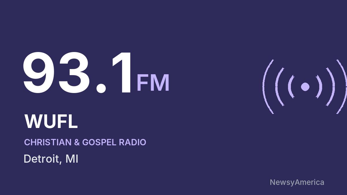 WUFL 93.1 FM – Detroit