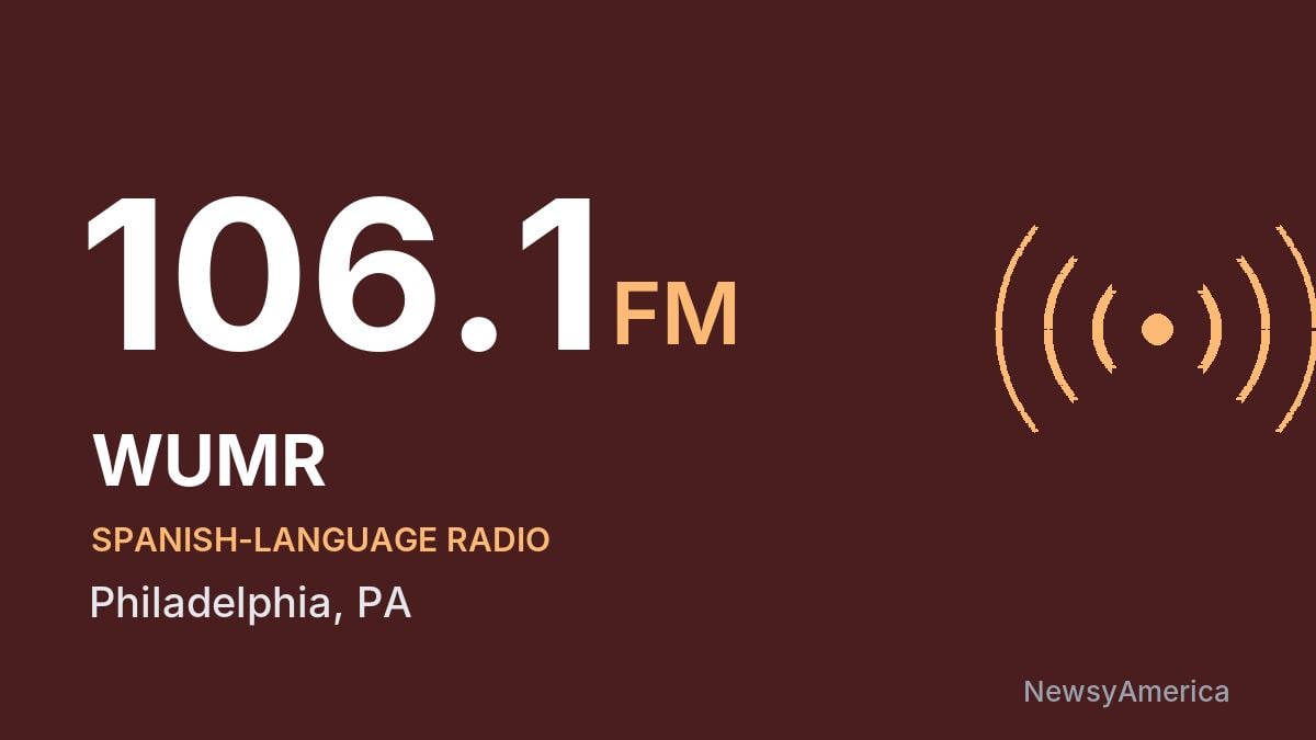 WUMR 106.1 FM – Philadelphia
