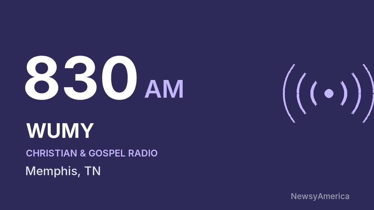 WUMY 830 AM – Memphis