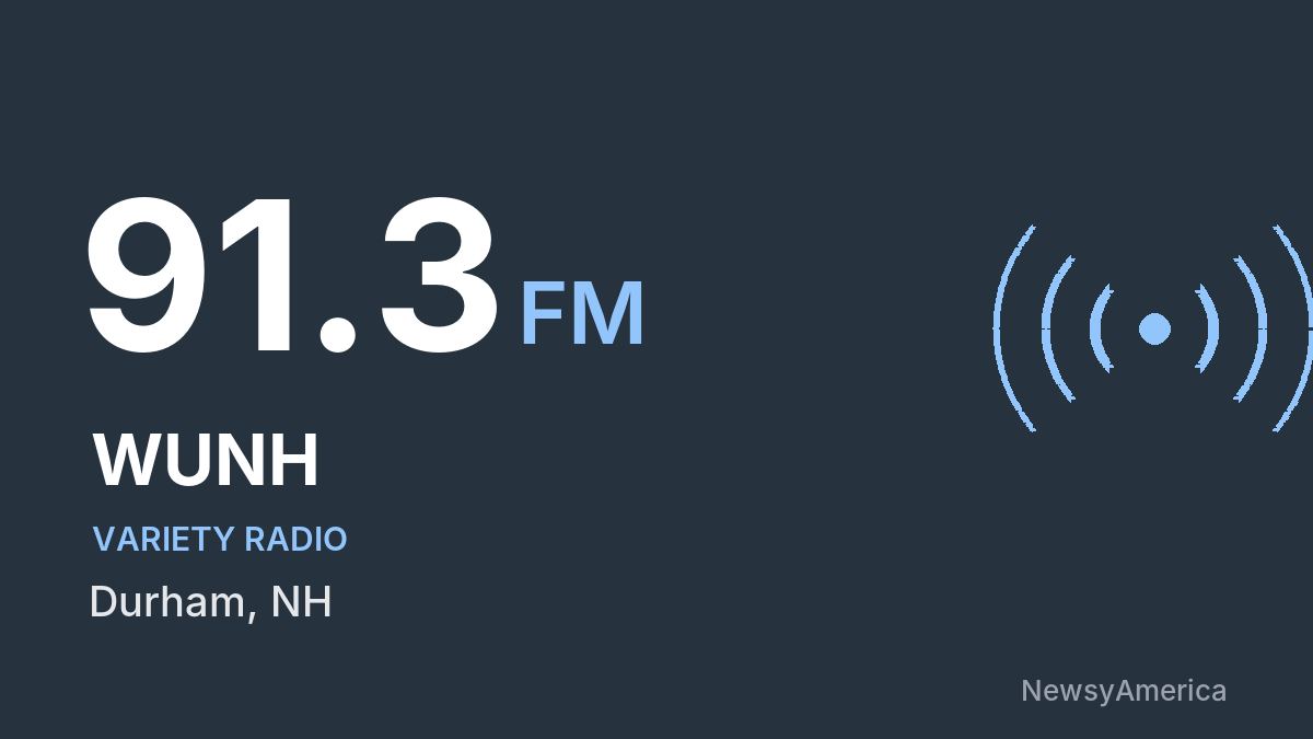 WUNH 91.3 FM – Durham