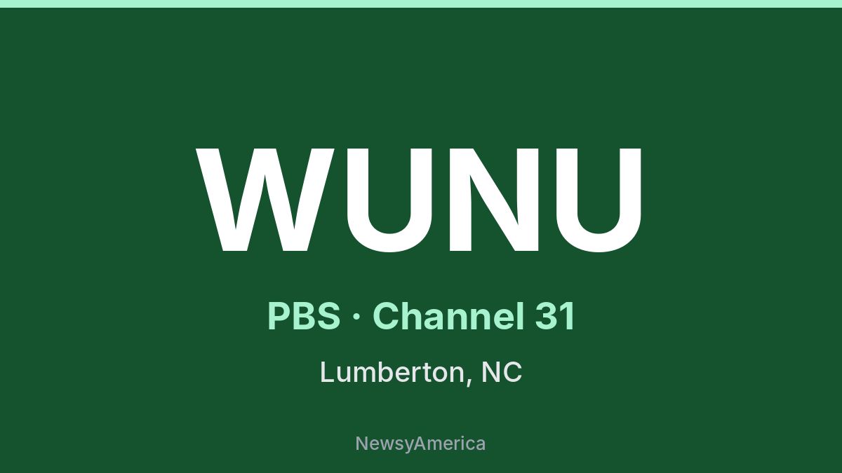 WUNU – PBS 31 Myrtle Beach