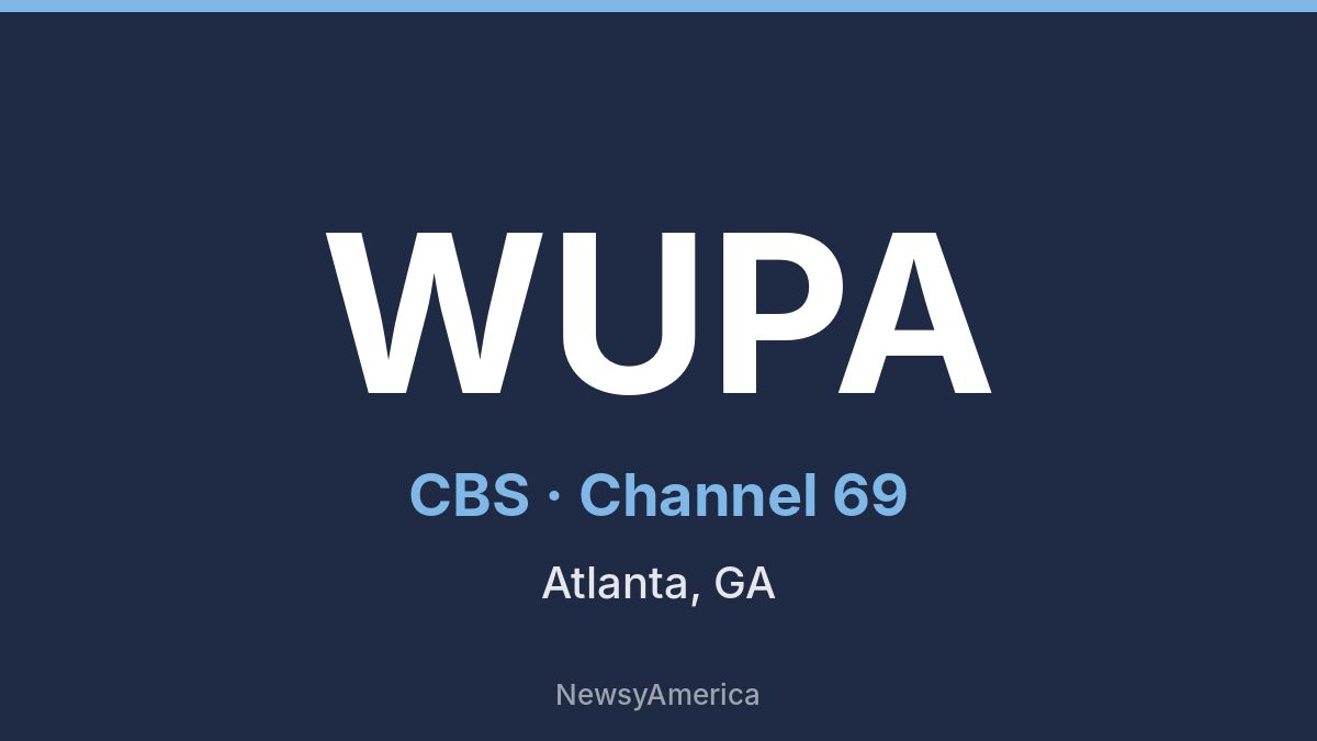 WUPA – CBS 69 Atlanta