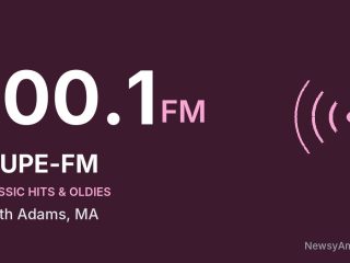 WUPE-FM 100.1 FM, North Adams, MA