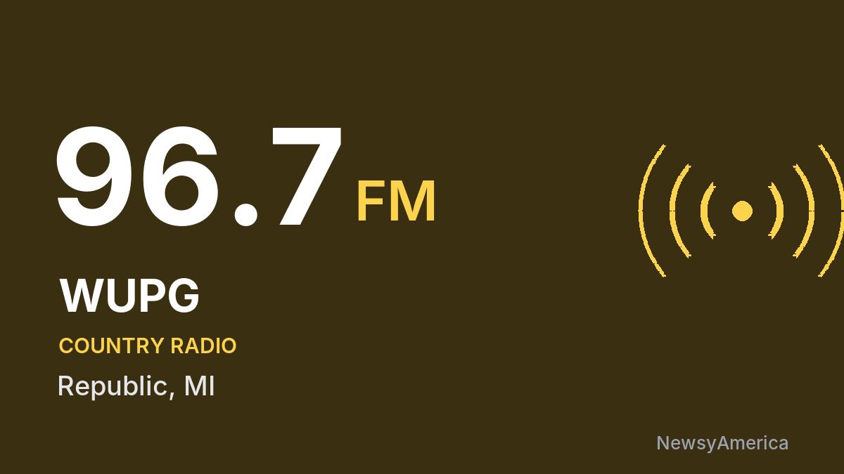 WUPG 96.7 FM – Republic
