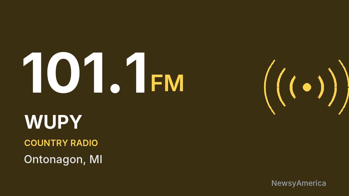 WUPY 101.1 FM – Ontonagon