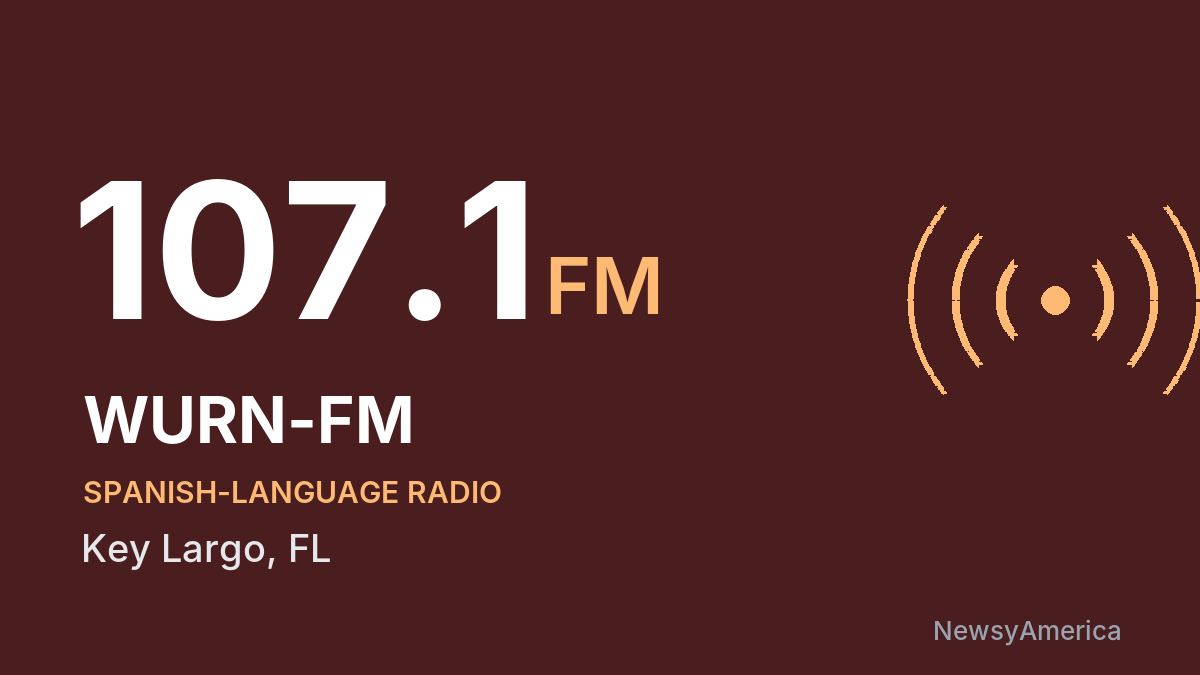 WURN-FM 107.1 FM – Key Largo