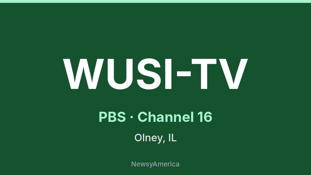 WUSI-TV – PBS 16 Terre Haute