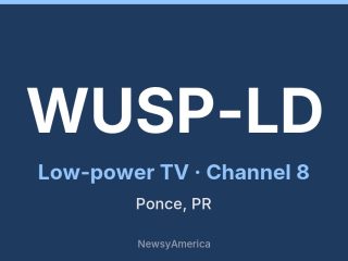 WUSP-LD channel 8, Ponce, PR