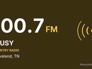 WUSY 100.7 FM, Cleveland, TN